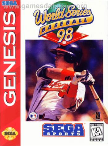 Cover World Series Baseball '98 for Genesis - Mega Drive